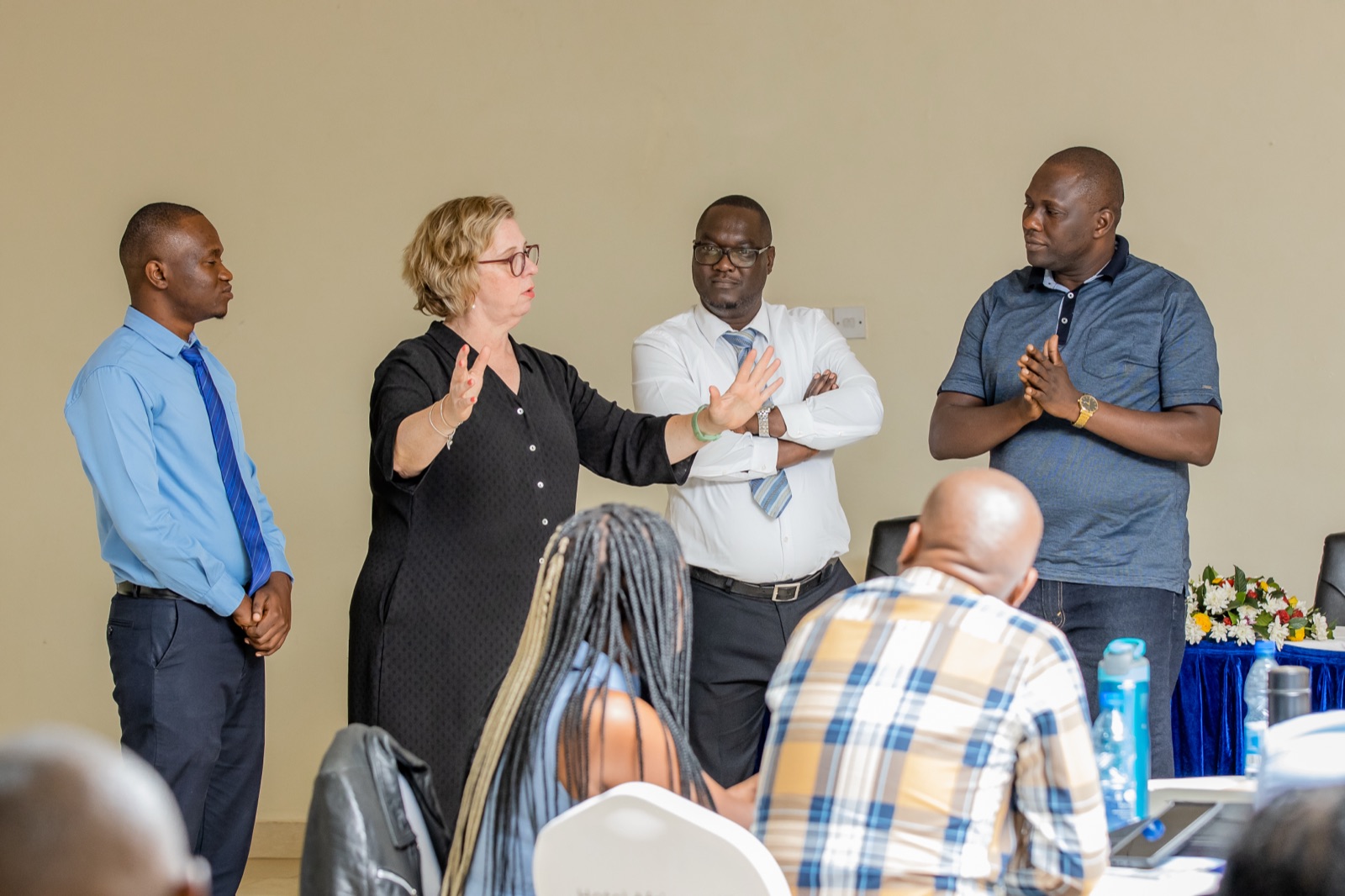 Business events training session